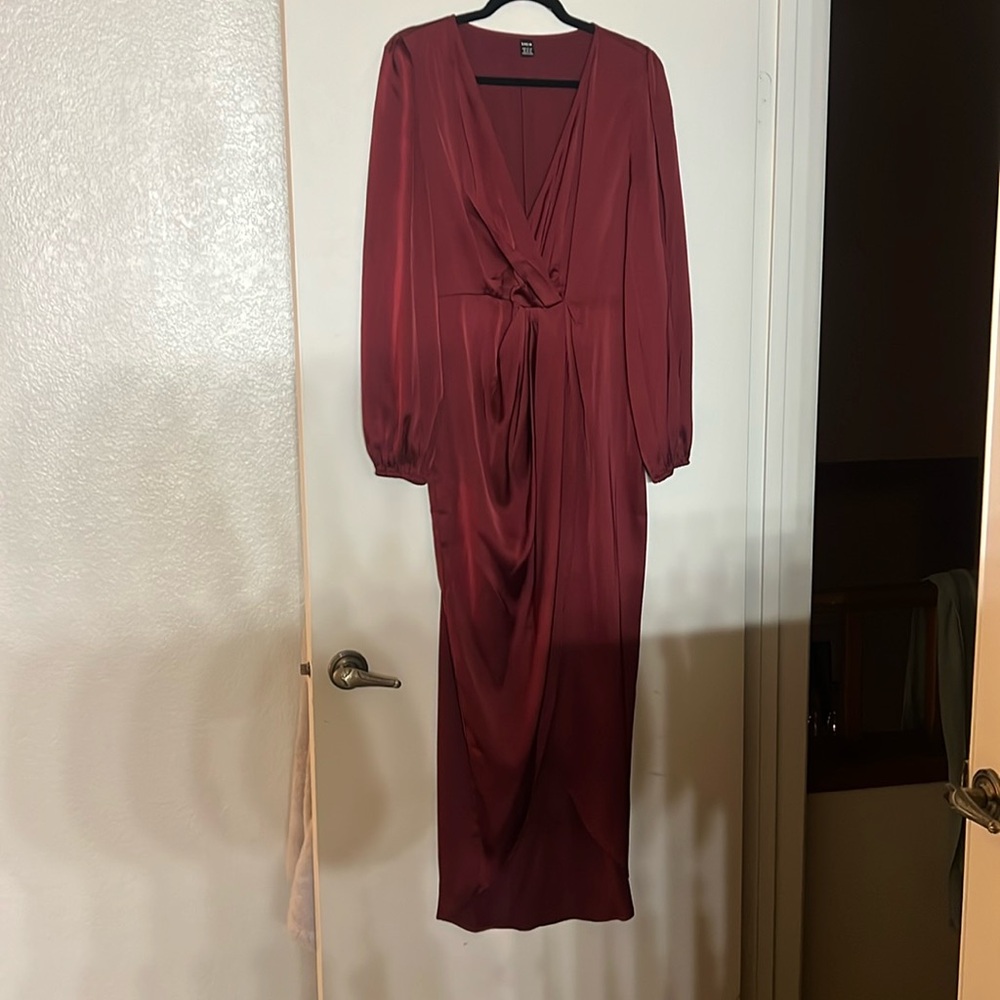 Red dress